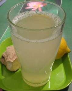 Boisson miel et citron